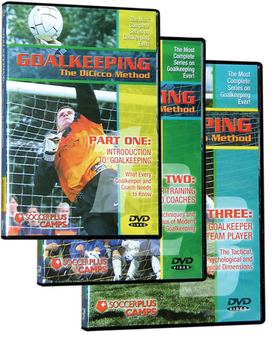 Goalkeeping- The DiCicco Method Set of three