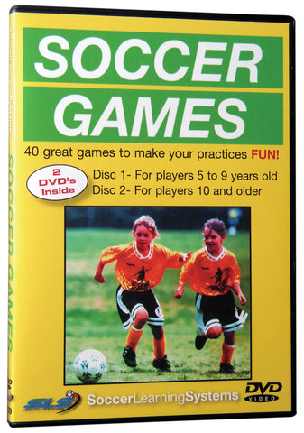 Soccer Games for Youth Players Part One: 5-9 Part Two: 10-15