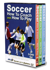 Soccer- How To Coach and How To Play 3 Part Set