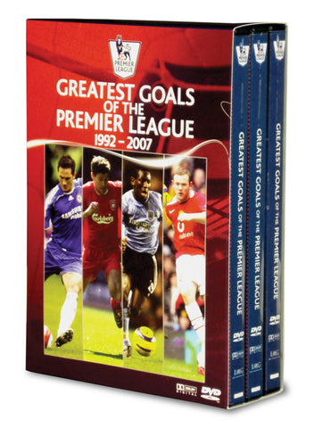 Premier League Greatest Goals- 3 DVD Box Set
